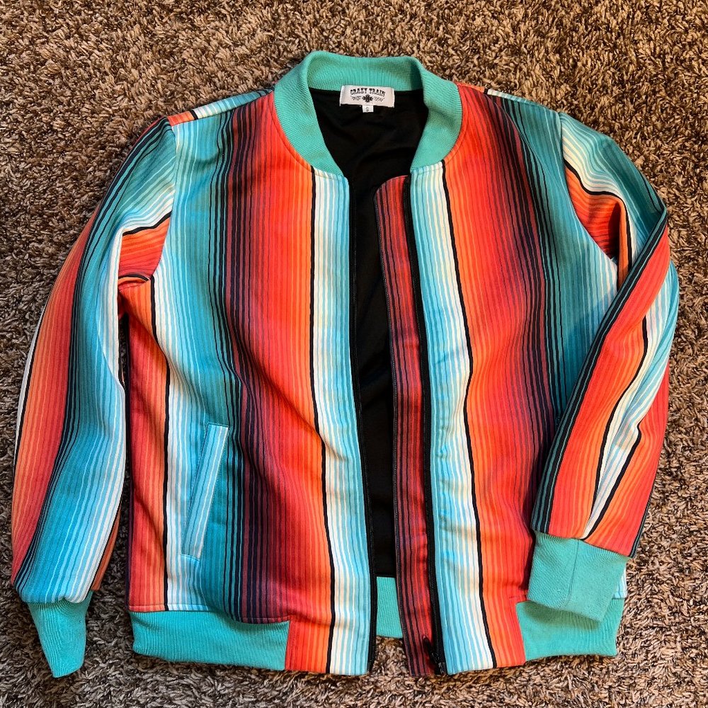 Serape jacket